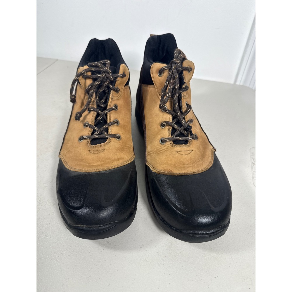LawnGrips Pro Series Mens Brown Suede Leather Landscaping Work Boots Sz 13